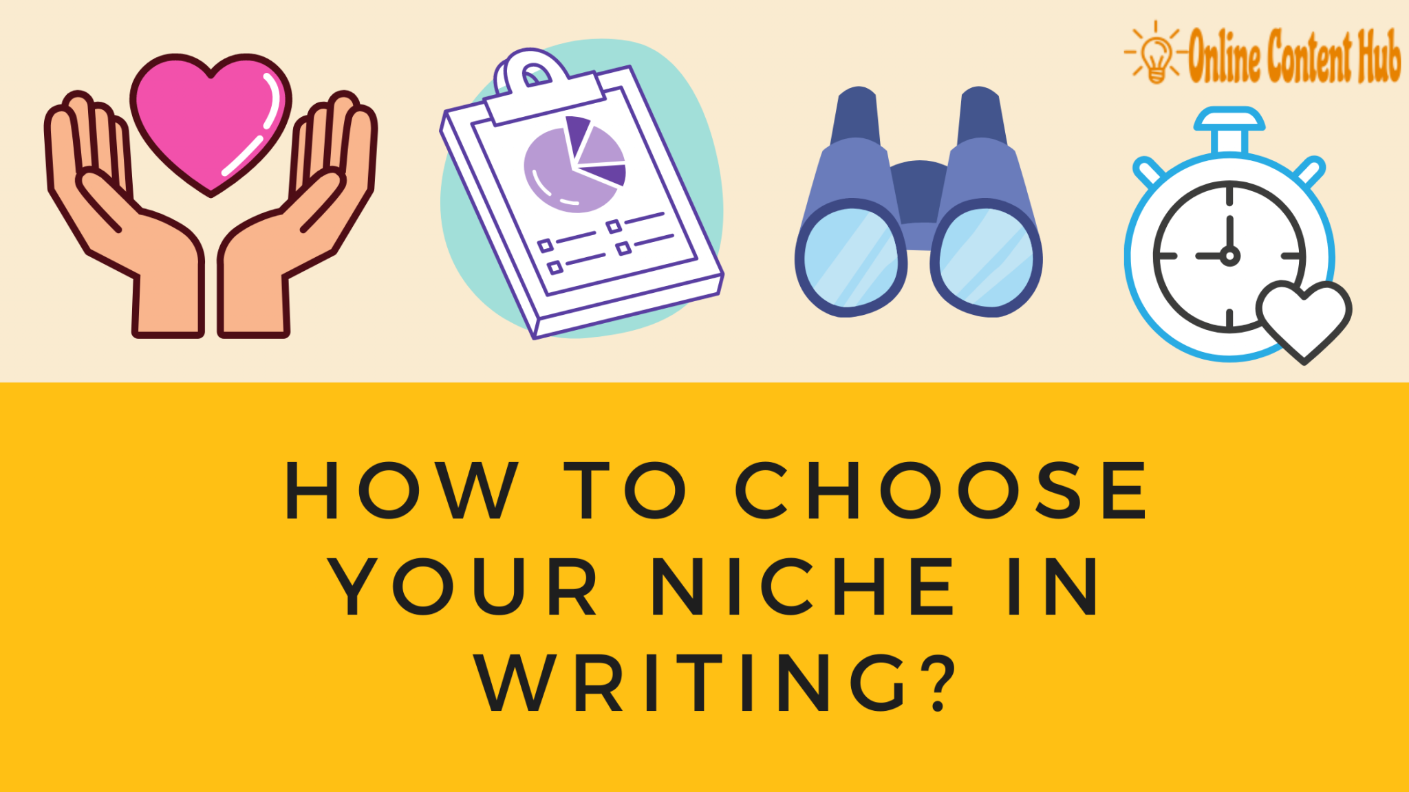 niches in creative writing